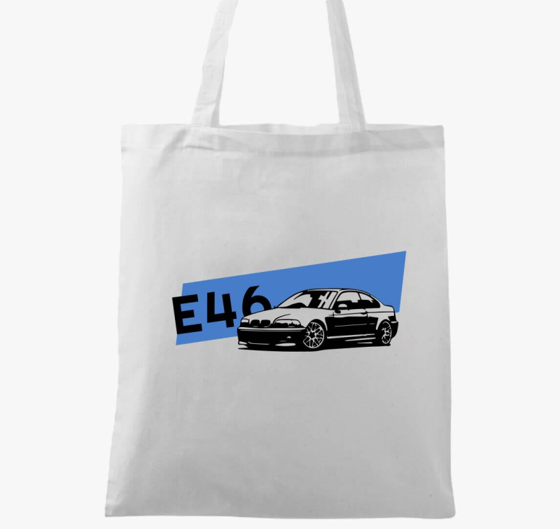 BMW E46 feliratos vászontáska