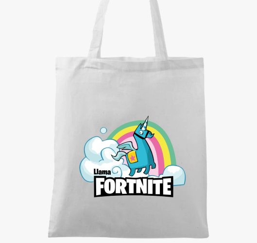 Llama Fortnite vászontáska