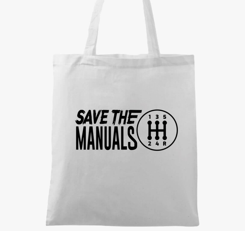 Save the manuals vászontáska