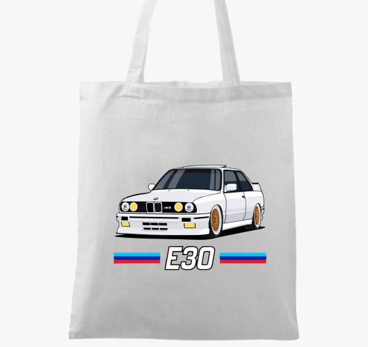 BMW e30 autó vászontáska