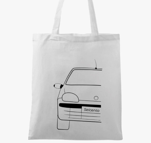 Fiat Seicento vászontáska