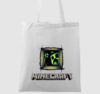 Minecraft window zombie vászontáska