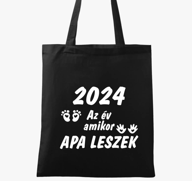 2024 az év amikor apa leszek vászontáska
