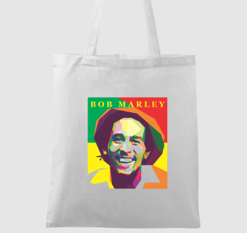 Bob Marley színes portré vászontáska