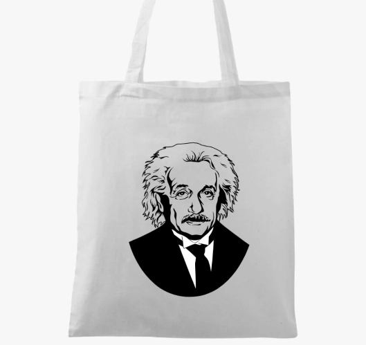 Einstein vászontáska