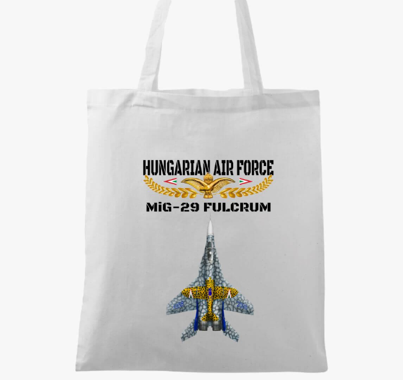 Aranysas MiG-29 vászontáska
