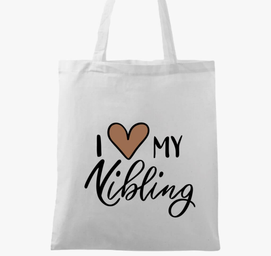 I love my Nibling vászontáska...