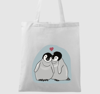 Pingvin szerelem vászontáska