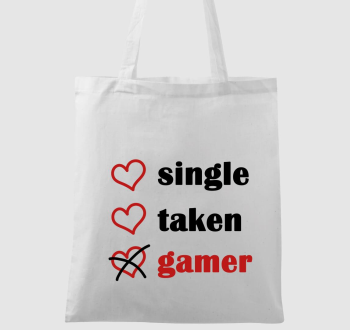 Single Taken Gamer vászontáska