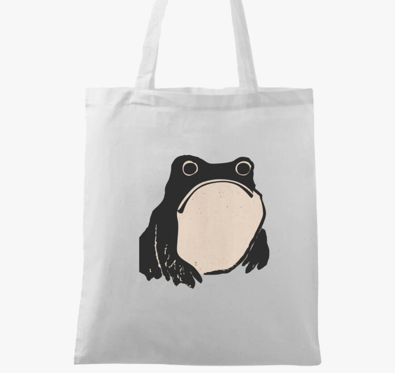 Sad frog vintage vászontáska