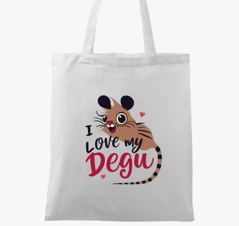I love my degu vászontáska