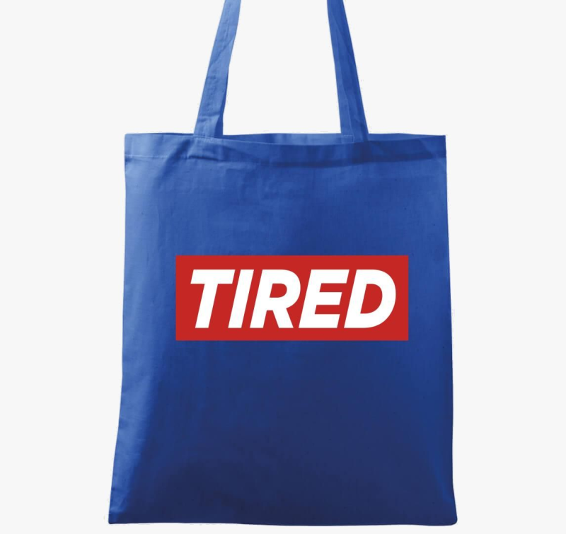 Tired Fáradt divat vászontáska