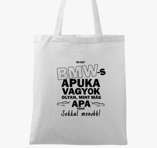 II. BMW-s apuka vászontáska