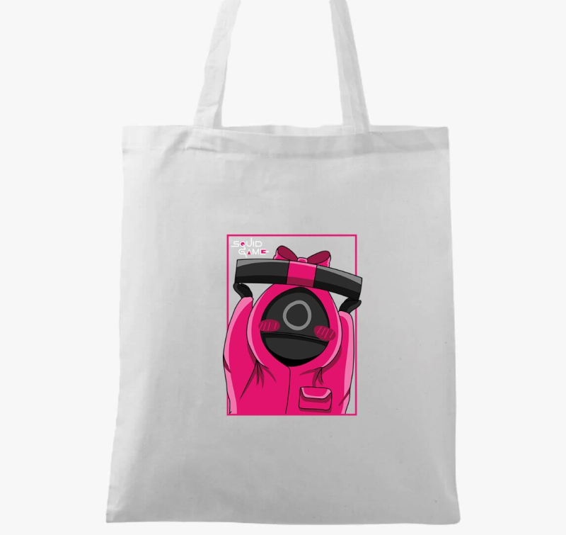 Squid Game Valentin style vászontáska