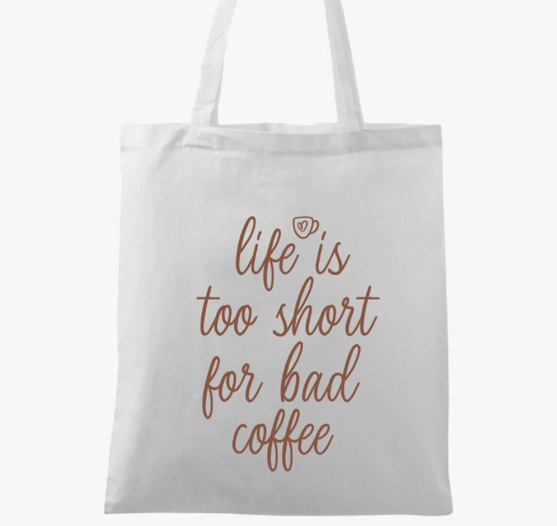 Bad coffee vászontáska
