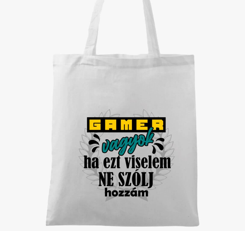 Gamer vagyok vászontáska