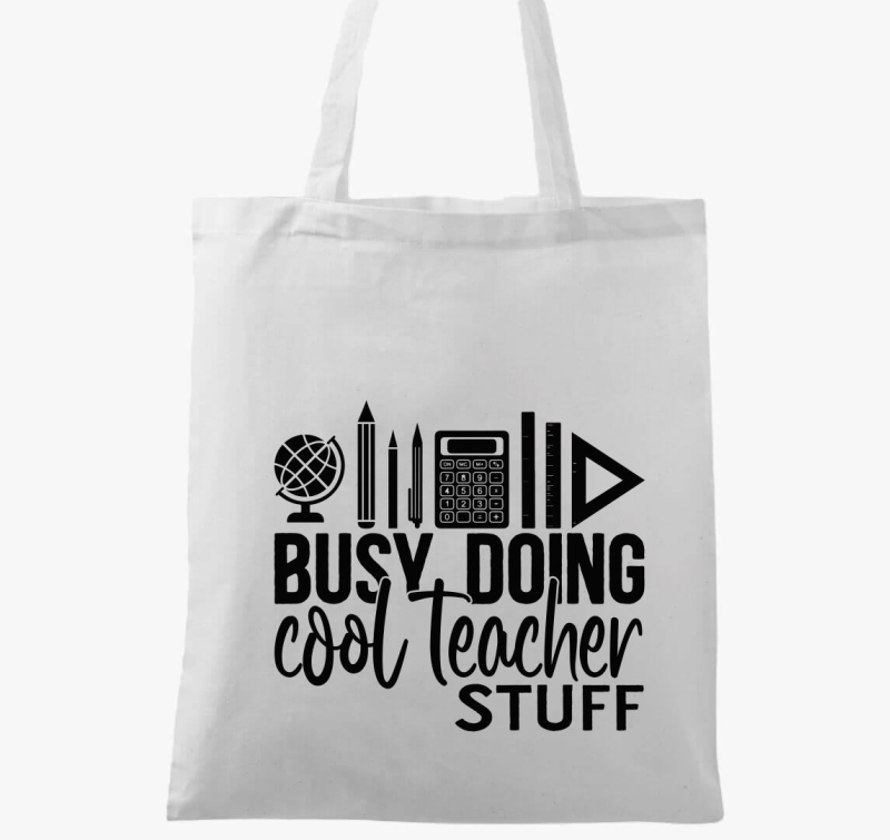 Teacher stuff vászontáska