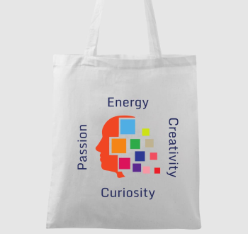 Passion, Energy, Creativity, Curiosity vászontáska 