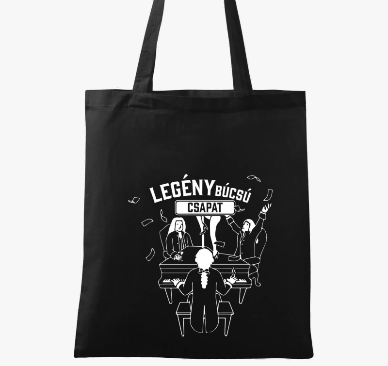 Legénybúcsú csapat zenés vászontáska