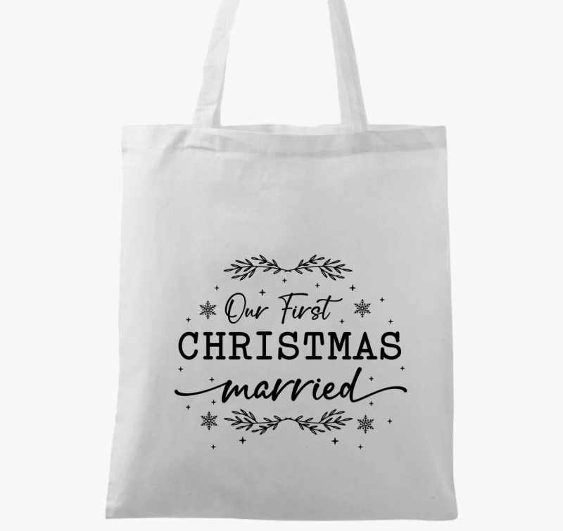 Christmas married vászontáska