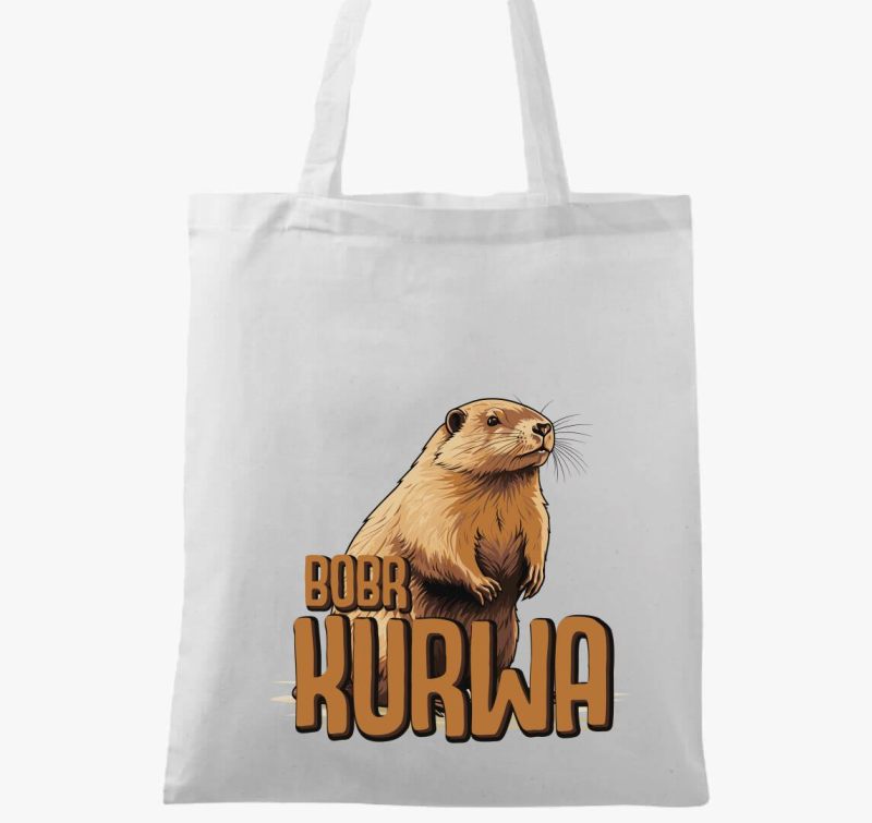 Bobr Kurwa vicces mém vászontáska 4