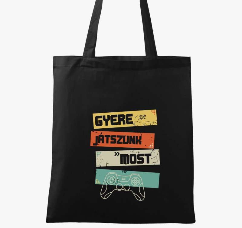 Gyere játszunk most vászontáska