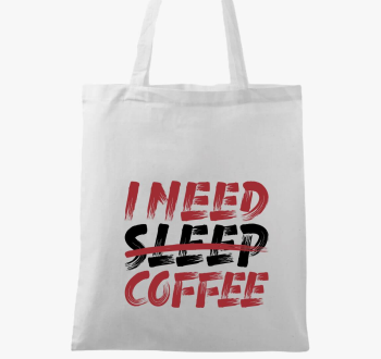 I need coffee vászontáska