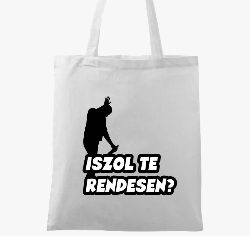 Iszol te rendesen vászontáska