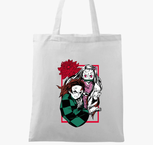 Demon slayer tesók vászontáska...