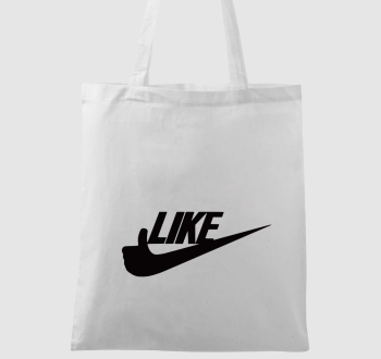 Like Nike márka paródia vászontáska