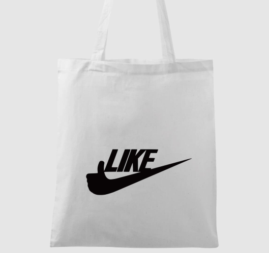 Like Nike márka paródia vászon...