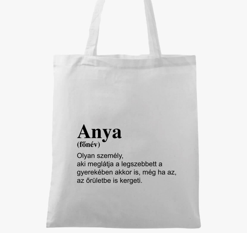 Anya főnév vászontáska