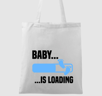 Baby is loading fiú vászontáska