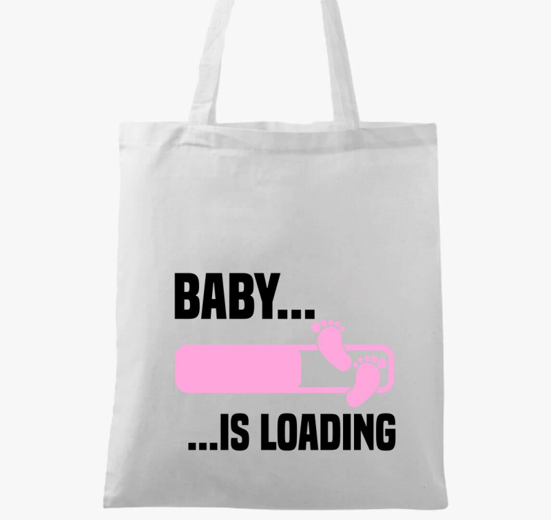 Baby is loading lány vászontáska