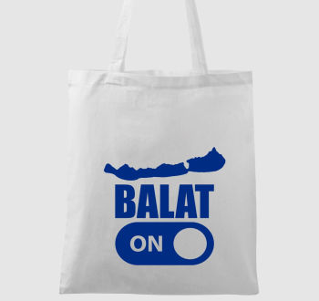 Balat-ON Balaton kék vászontáska