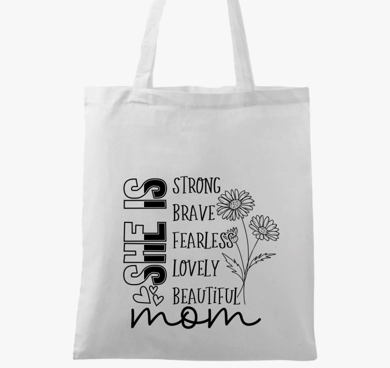 Mom She vászontáska