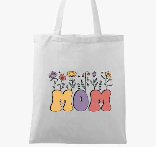 Mom hippi virágos vászontáska...