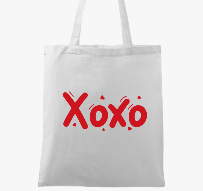 Xoxo szív vászontáska