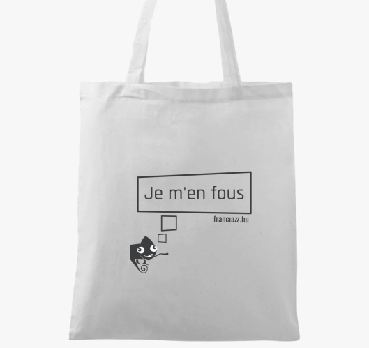 Nem érdekel! szürke feliratú v...