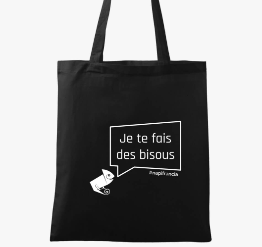 Puszillak! fehér feliratú vász...