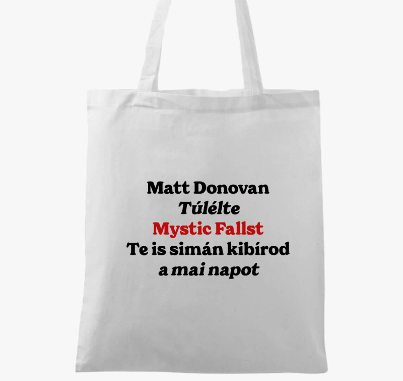Matt Donovan vászontáska