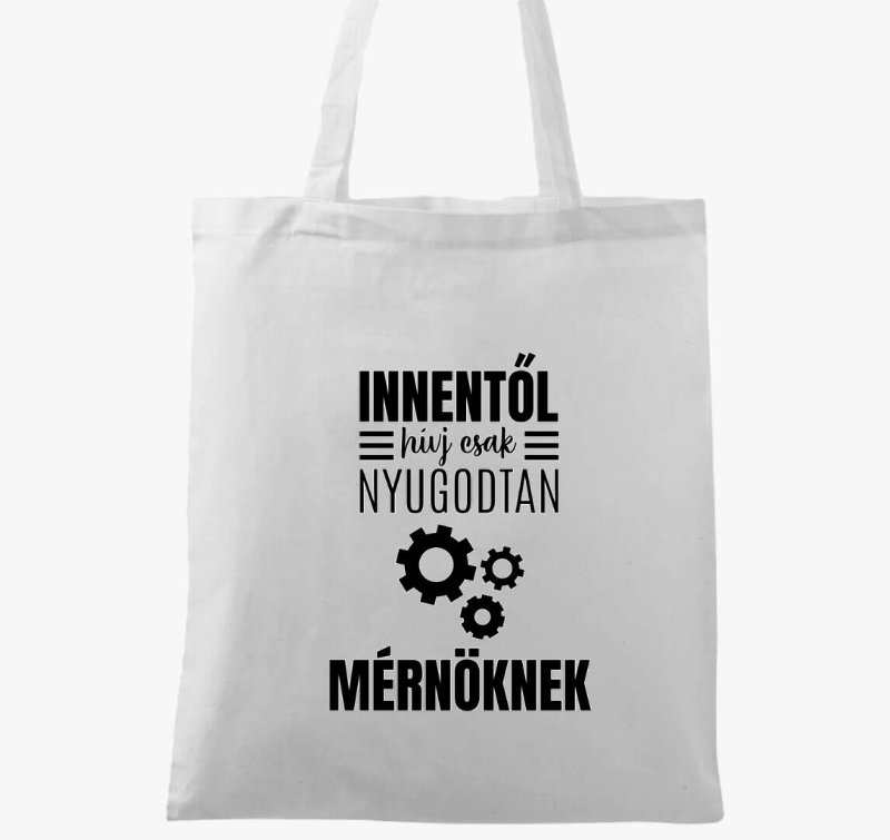 Hívj mérnöknek vászontáska