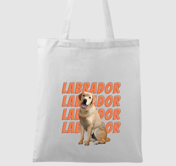 Labrador mintás vászontáska