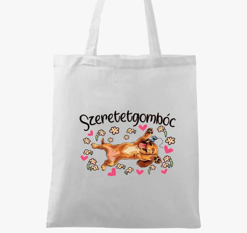 Tacsi a Szeretetgombóc vászontáska