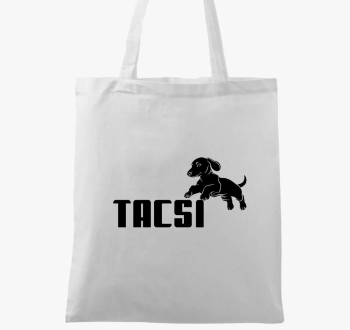 Tacsi márka pumás vászontáska