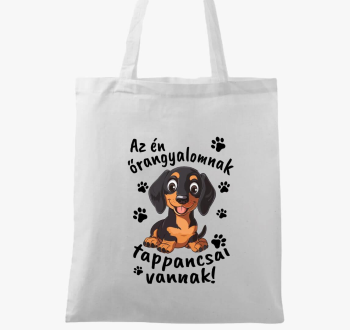 Tacsi Az én őrangyalomnak tappancsai vannak vászontáska