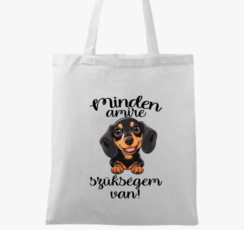 Tacsi Minden amire szükségem van vászontáska