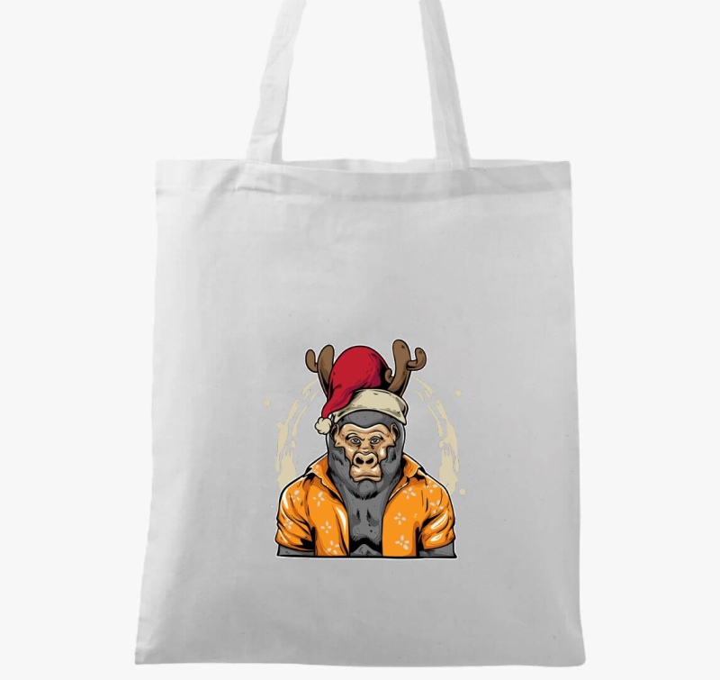 Karácsonyi Gorilla vászontáska