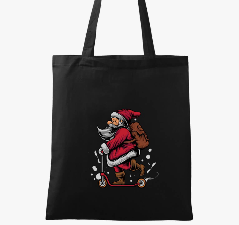 Rolleres Mikulás vászontáska