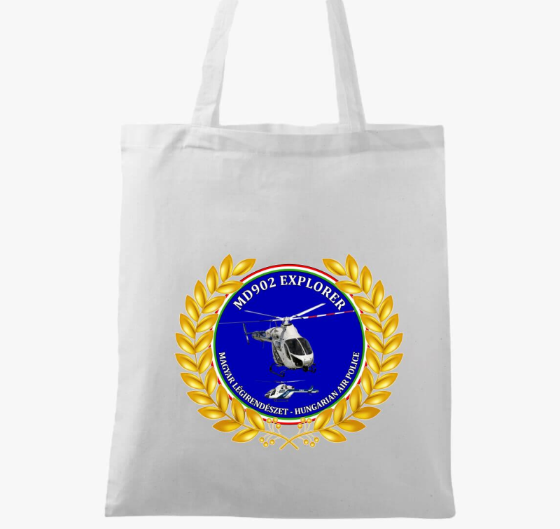 MD902 rendőrségi helikopter vászontáska